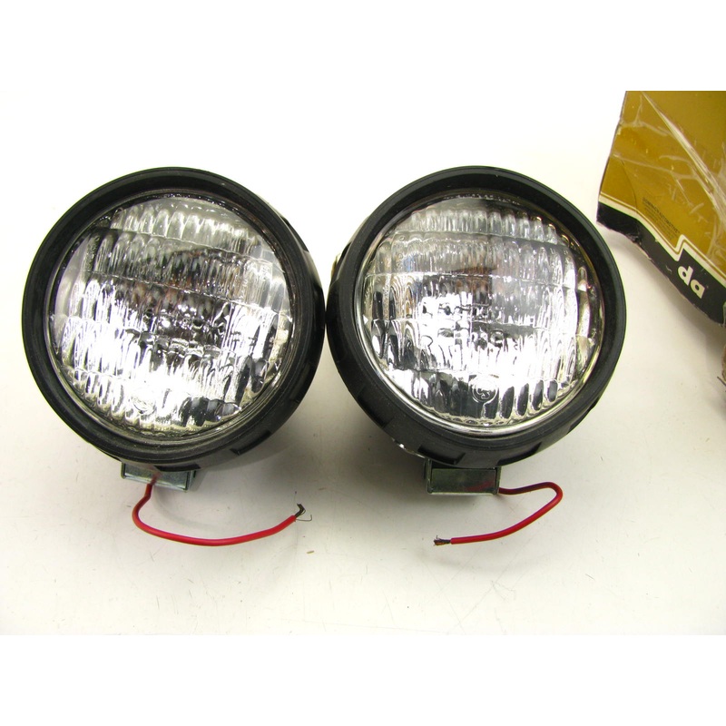 (x2) Rubber Backed Tractor Truck Forklift Utility Light Dominion 72-5039
