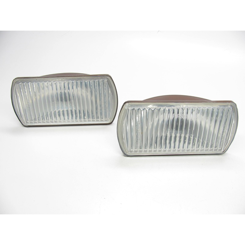 (x2) Truck-lite 80573 H3 Rectangular Fog Light, Housing Lead Crystal 7'' X 3''