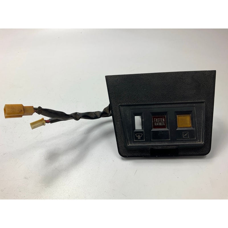 USED, AS SHOWN #128 Center Console Fuse Cover Panel OEM For 1972-73 Datsun 240z