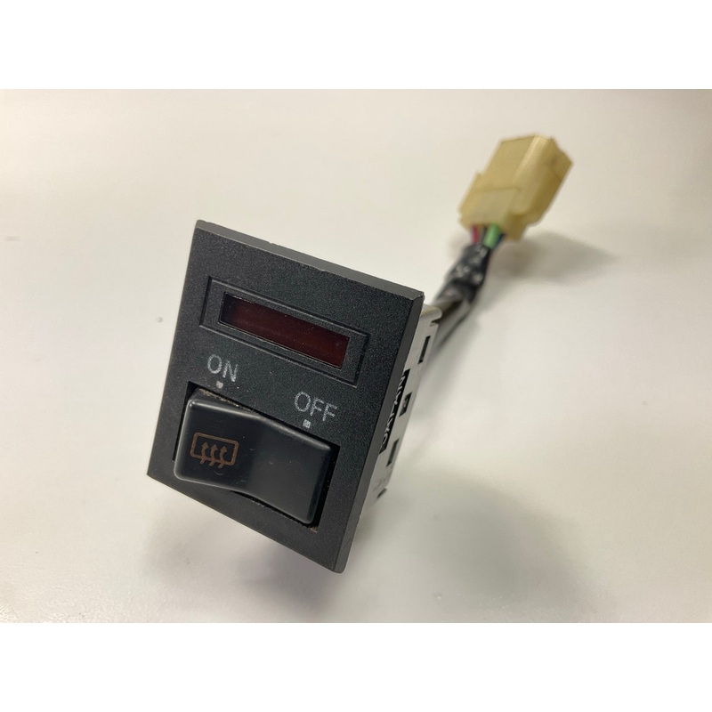 USED - Rear Defroster Defogger Switch W/O Auto Timer OEM For 81-83 Datsun 280zx