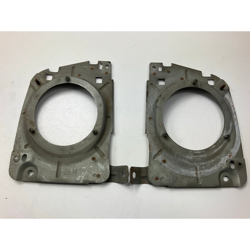 USED - Right And Left Rear Speaker Mounting Bezels OEM For 84-89 300zx Z31