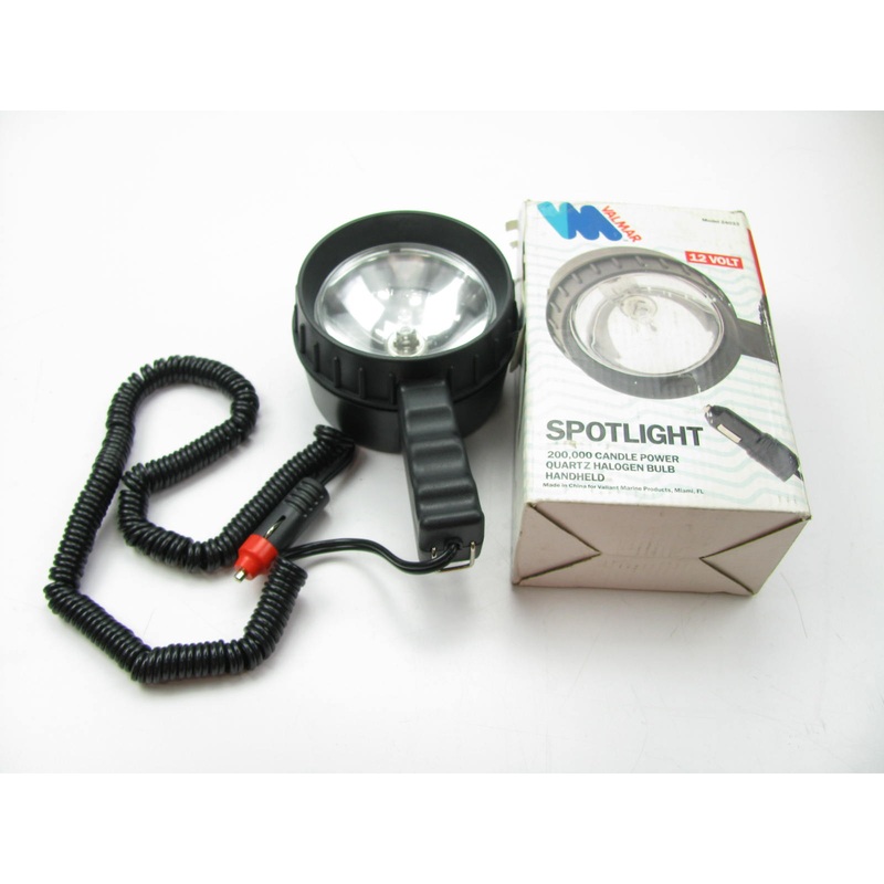 Valmar 24033 12V Plug-in Handheld Quartz Halogen Bulb Spotlight SPOT LAMP LIGHT