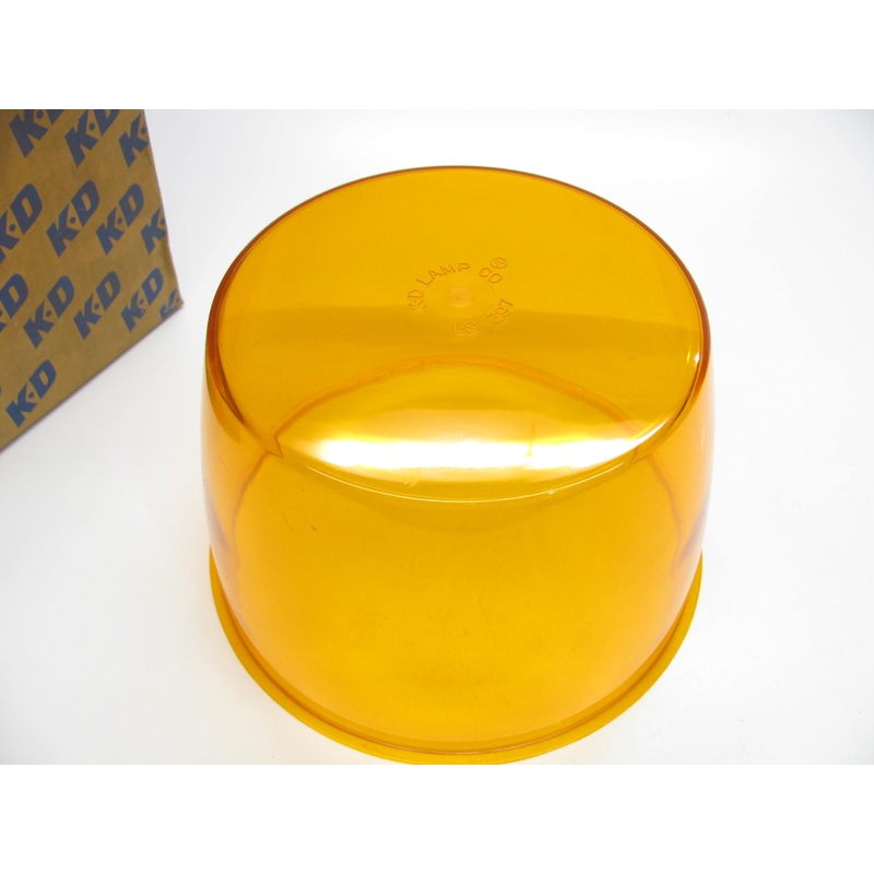 Vintage Kd Lamps 3971-011 - LS397 Amber Rotating Beacon Lens