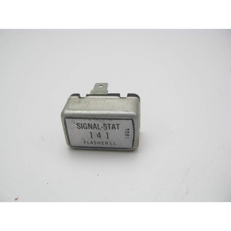 Vintage Signal-stat 141 Rectangular Two-Prong Heavy Duty 12v Flasher Relay