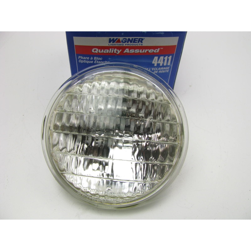 Wagner 4411 Sealed Beam Headlamp Bulb - PAR36 4-1/2'' Diameter 12.8V