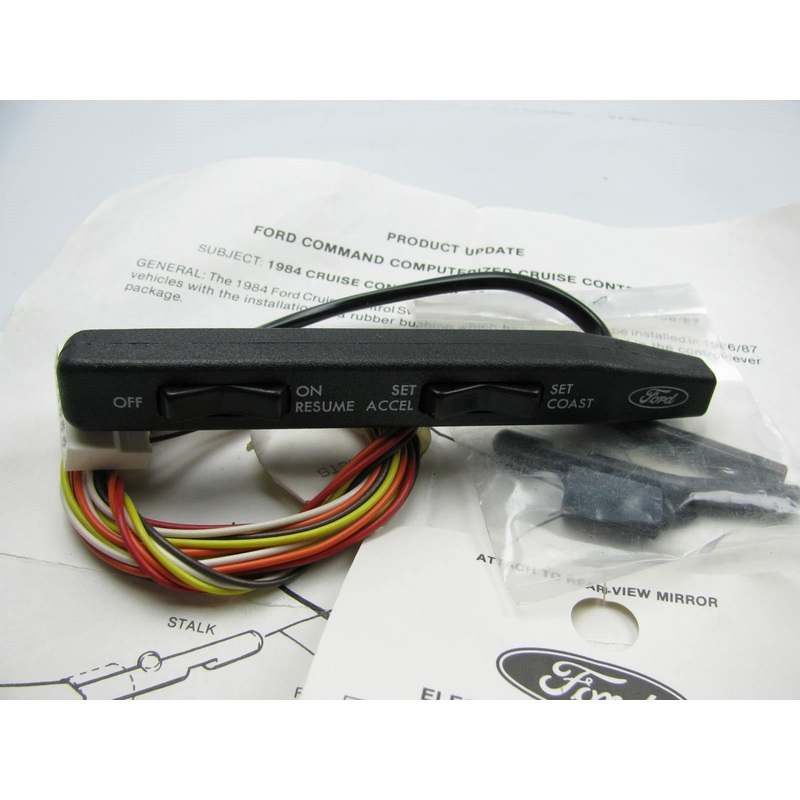 UNBOXED 204-2139 1984 Ford Cruise Control Switch Lever Update Kit To 1986-1987