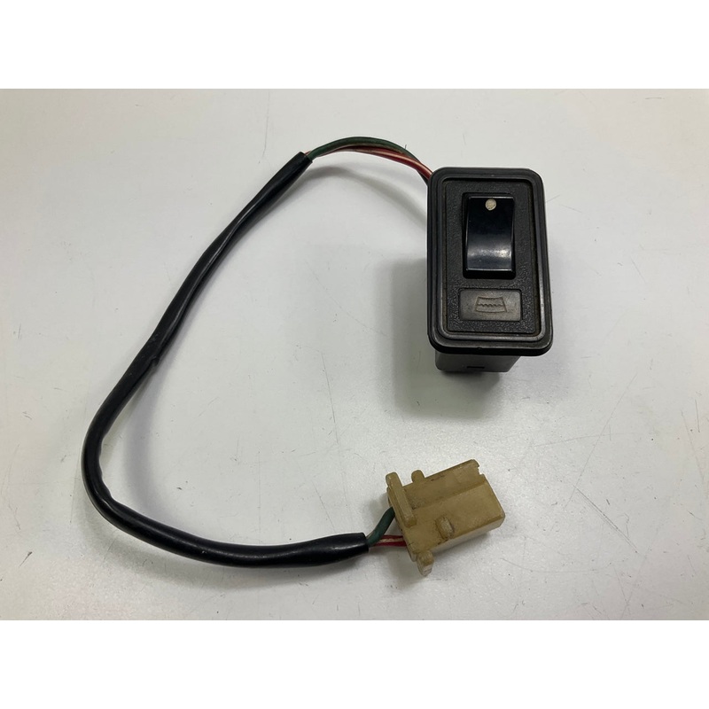USED #106 Rear Defroster Defogger Switch, As Shown, OEM For 75-76 Datsun 280Z