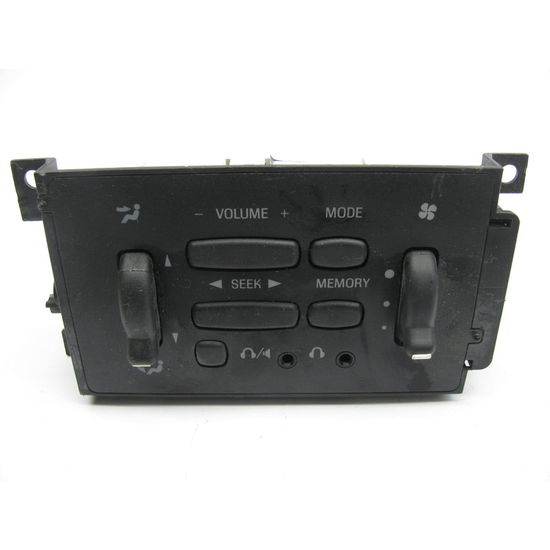 USED -  Rear Heater AC Blower Fan Audio Control Switch OEM Ford # F87F-18C858-AC