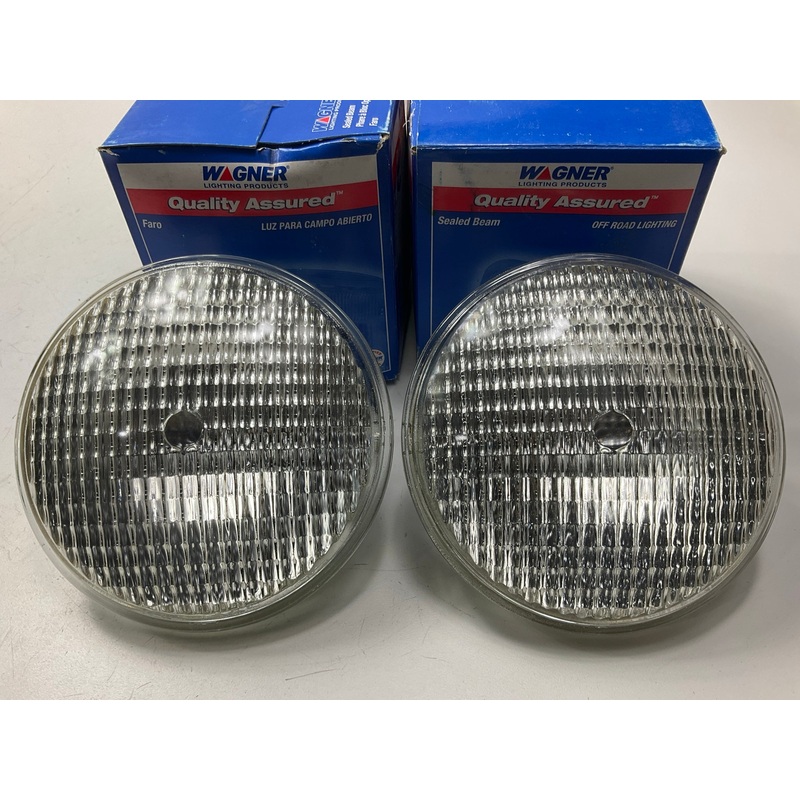 (2) Wagner 4413 Sealed Beam Headlamp Headlight Bulb PAR46 5-3/4'' 12V 35W
