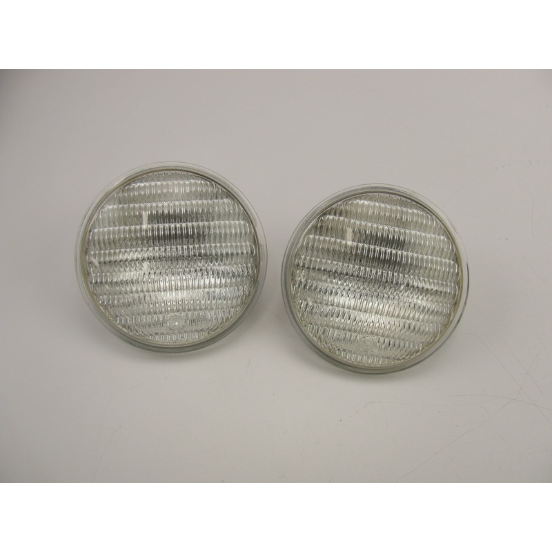 (2) Wagner 4593X Sealed Beam Lamp Light Bulb - PAR36 4-1/2'' 28V 50W