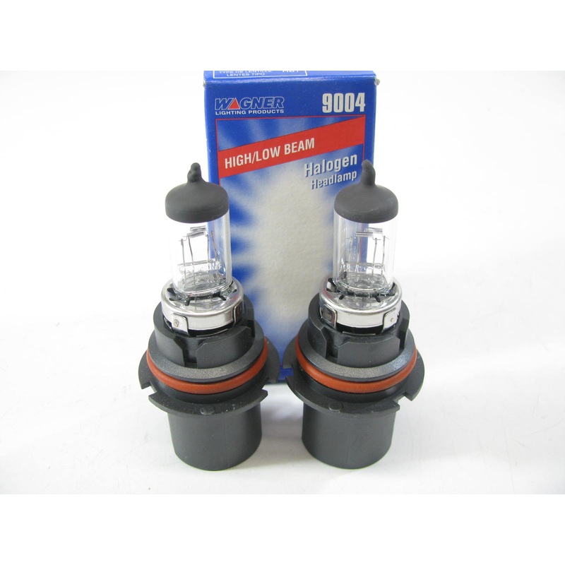 (2) Wagner 9004 Headlamp Headlight Light Bulb - 12V 65/45 Watt 95 Candle