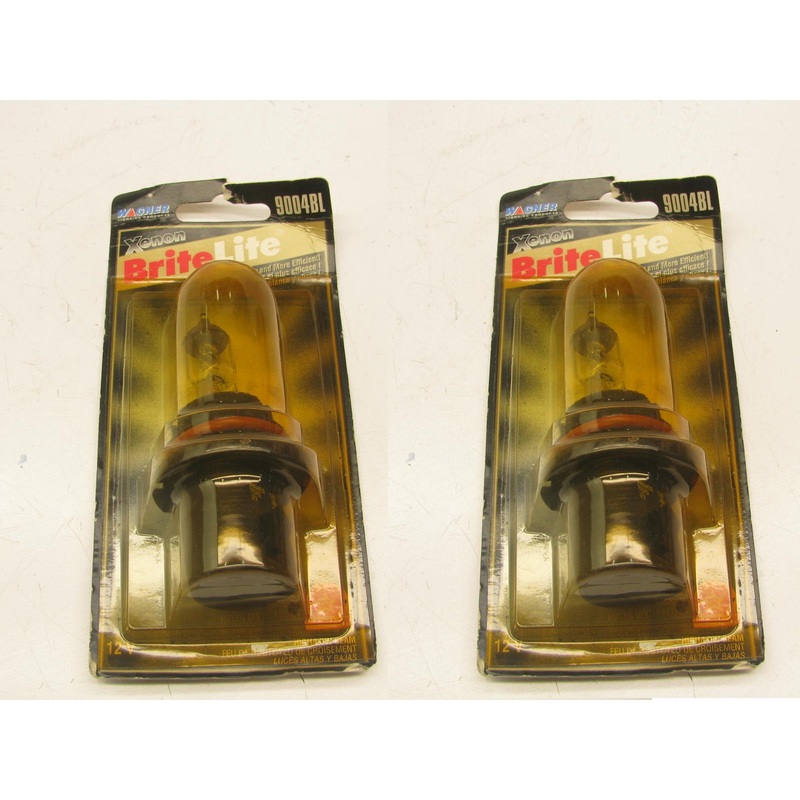 (2) Wagner 9004BL Headlamp Bulbs Hi/Low Beam 12V Type HB1