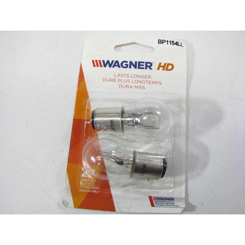 (2) Wagner BP1154LL Long Life Brake Tail Turn Signal Lamp Light Bulb