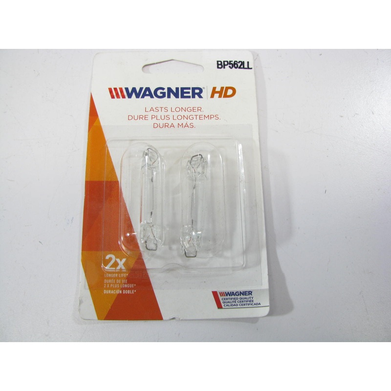 (2) Wagner BP562LL Long Life Minature Lamp Light Bulb