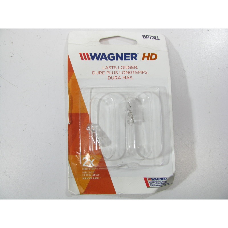 (2) Wagner BP73LL Long Life Instrument Panel Lamp Light Bulb