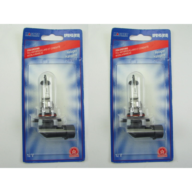 (2) Wagner BP9145H10 Fog Lamp Light Driving Bulbs - 12V H10
