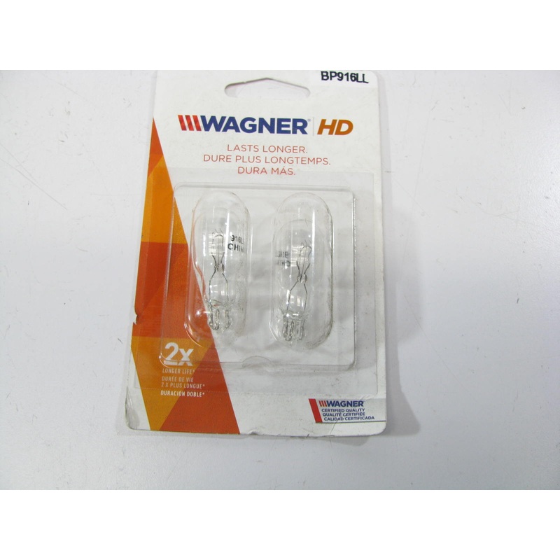 (2) Wagner BP916LL Side Marker Tail Parking Lamp Light Bulb
