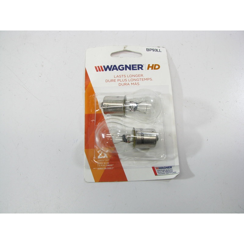 (2) Wagner BP93LL Long Life Minature Lamp Light Bulbs # 93
