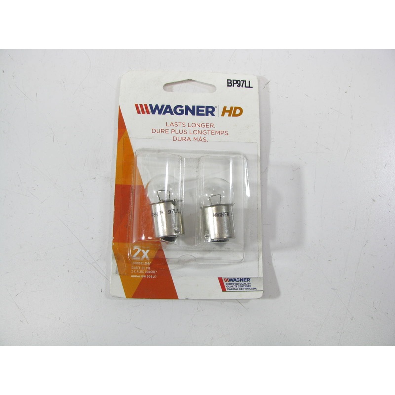 (2) Wagner BP97LL Long Life Side Marker License Parking Lamp Light Bulb