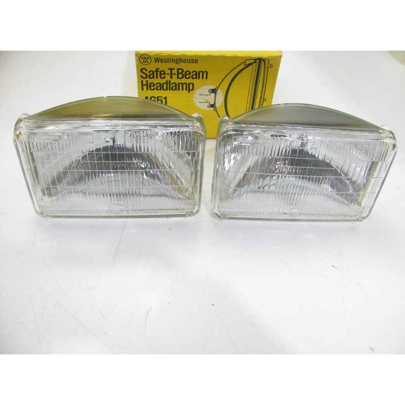 (2) Westinghouse 4651 High Beam Headlight Head Lamp Bulbs For 4 HEADLIGHT SYSTEM