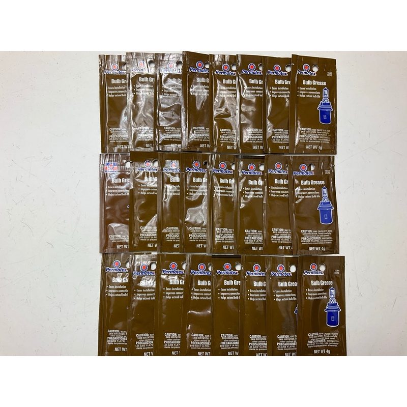 (24) Packs -  Permatex 09141 Bulb Grease For Terminals, 4g Packets