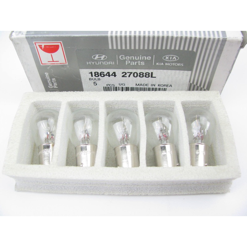 (5) NEW GENUINE Tail Light Lamp Bulb OEM For Kia 1864427088L