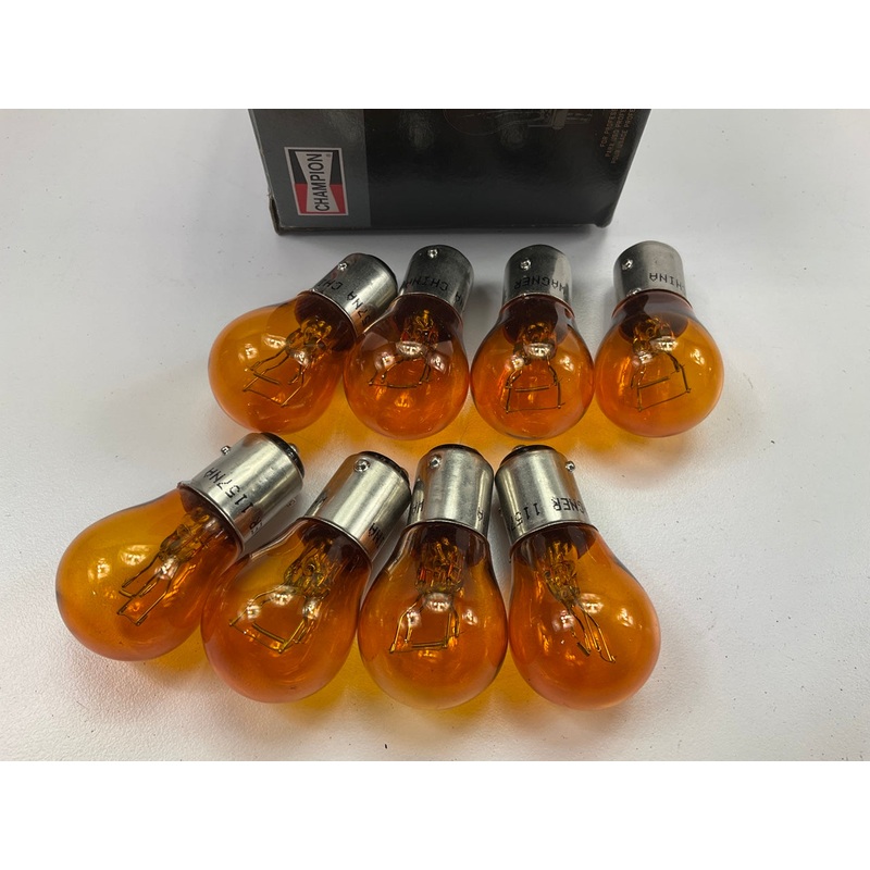 (8) Champion 1157NA Turn Signal Amber Lamp Light Bulb