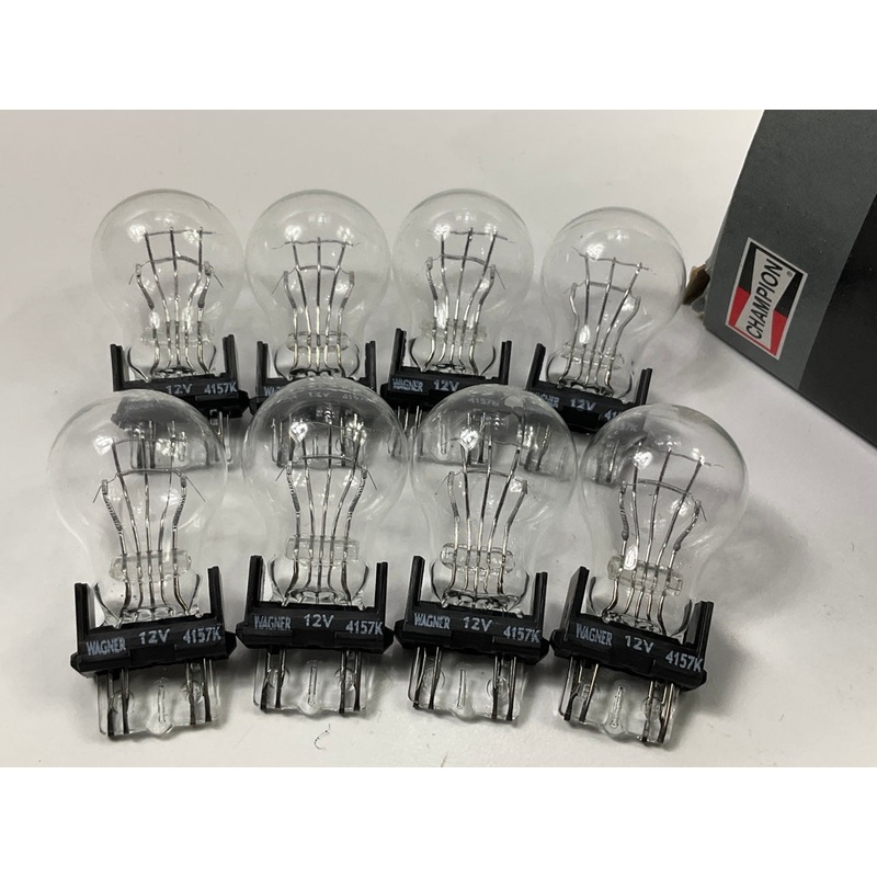 (8) Champion 4157LL Turn Signal Light Lamp Bulb, 4157