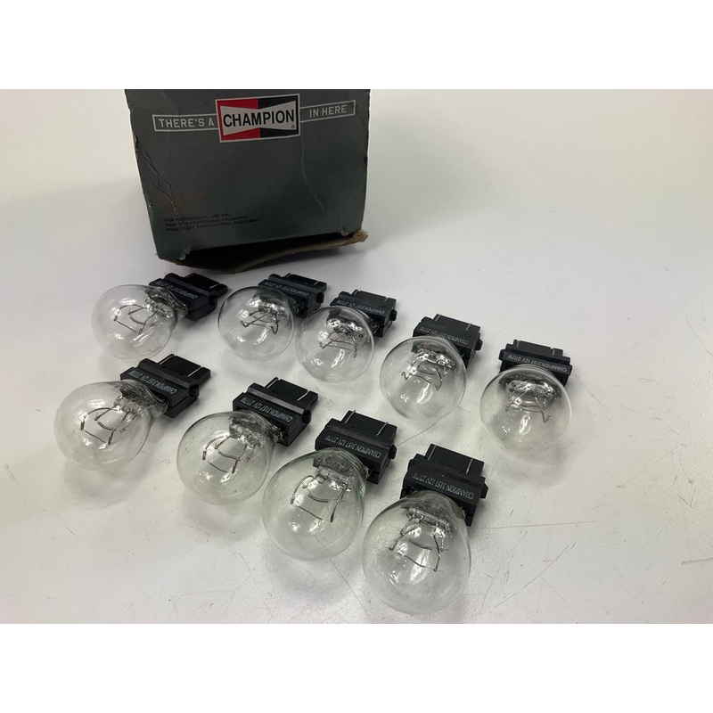 (9) Champion 3157 Brake Lamp Light Bulb