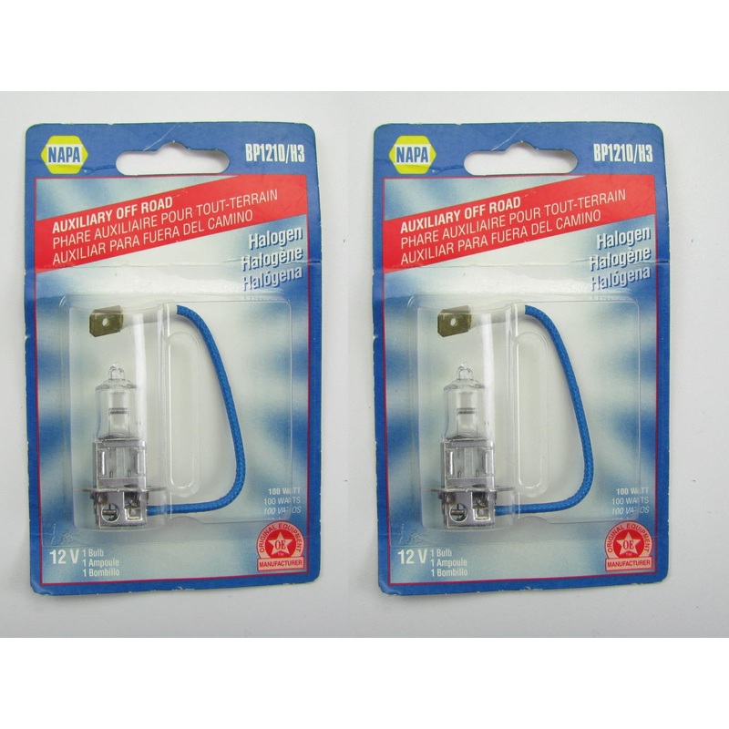 (2) WAGNER / NAPA BP1210/H3 Fog Light Bulbs