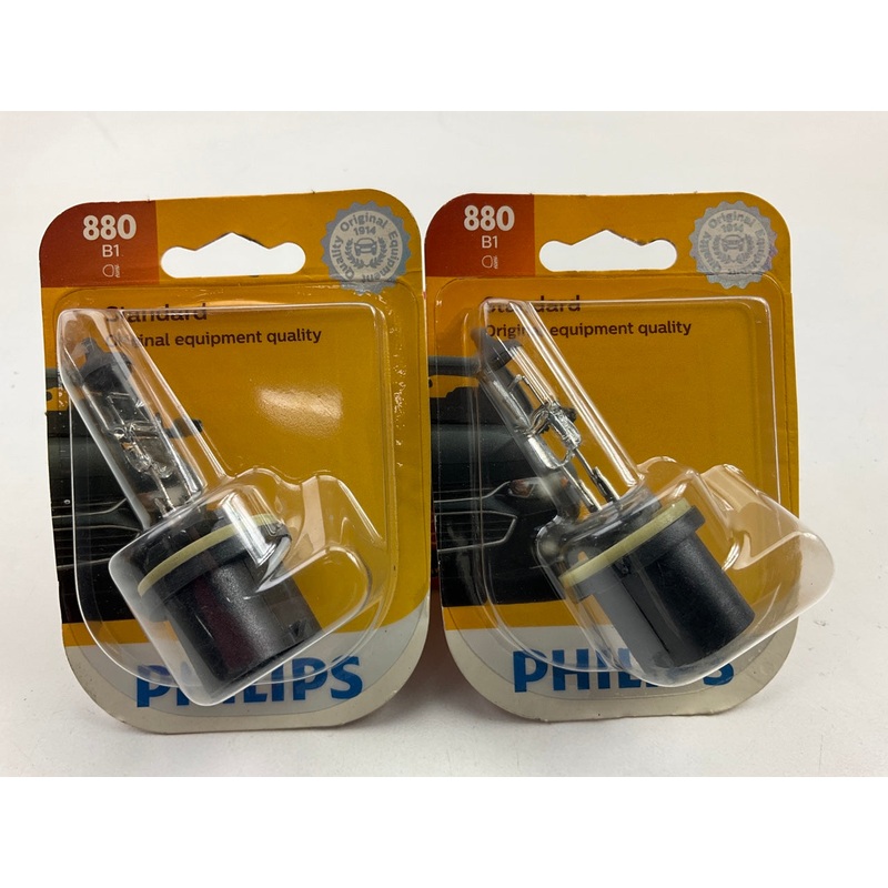 (2) Philips 880B1 Standard Fog Lamp Light Bulb 880