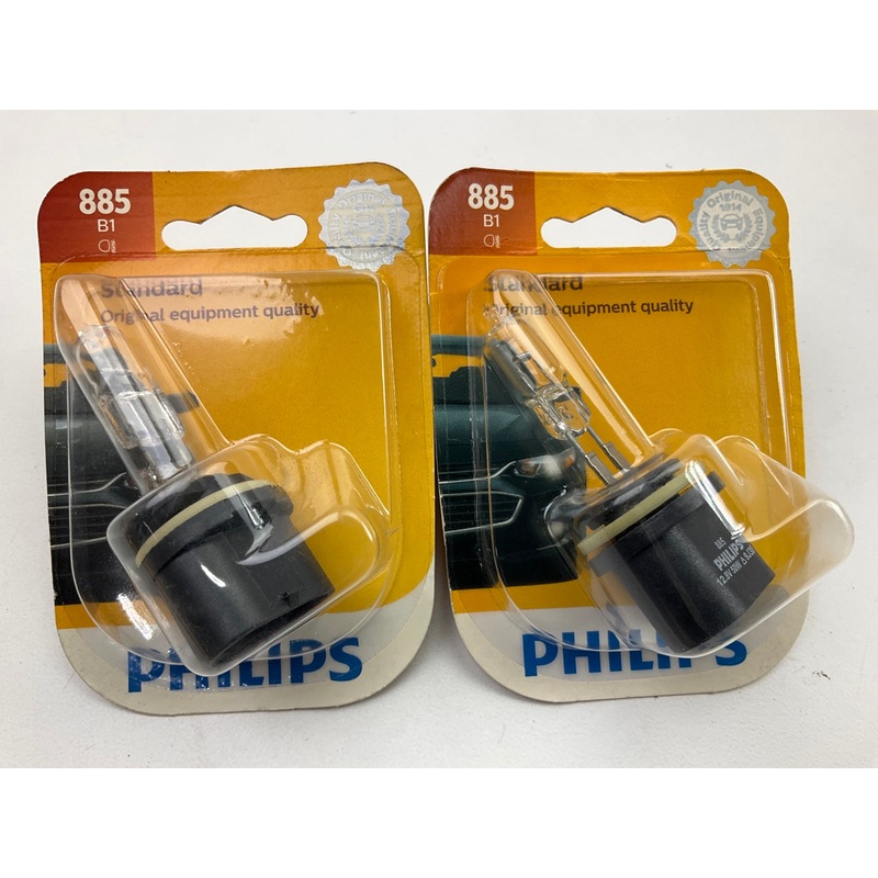 (2) Philips 885B1 Standard Ford Lamp Light Bulb 885