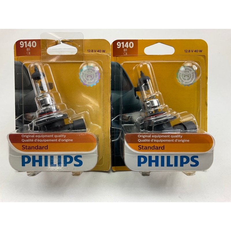 (2) Philips 9140B1 Standard Fog Lamp Light Bulb 9140