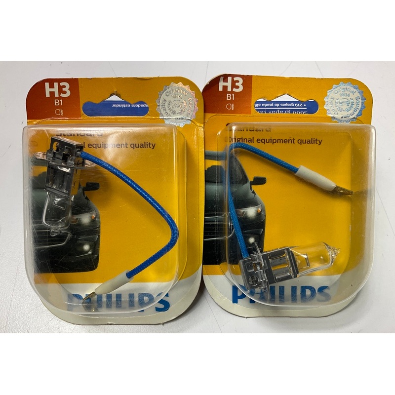 (2) Philips H3B1 Standard Fog Lamp Light Bulb H3