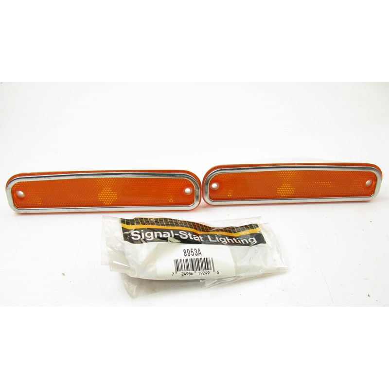 (2) Signal-stat 8953A Side Marker Lights For 1973-80 Chevrolet GMC C/K Trucks