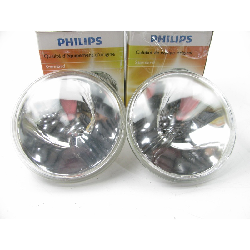 (2) Philips 4636 Canopy Light Bulbs For Thomas Bus 2200-3369 14V 80W