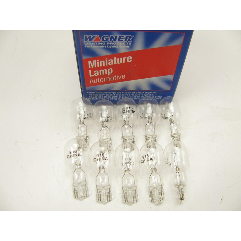 (10) Wagner 916 Minature Light Bulb