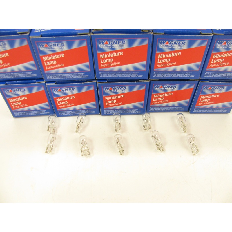 (100) Wagner 194 Side Marker Light Lamp Bulb
