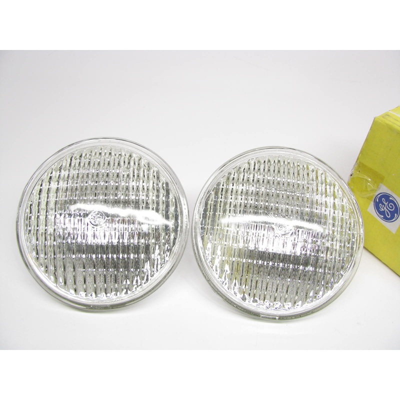 (2) GE 4510 25 Watts Incandescent Light Bulb 6.4V PAR36 G53 Screw Terminals Base