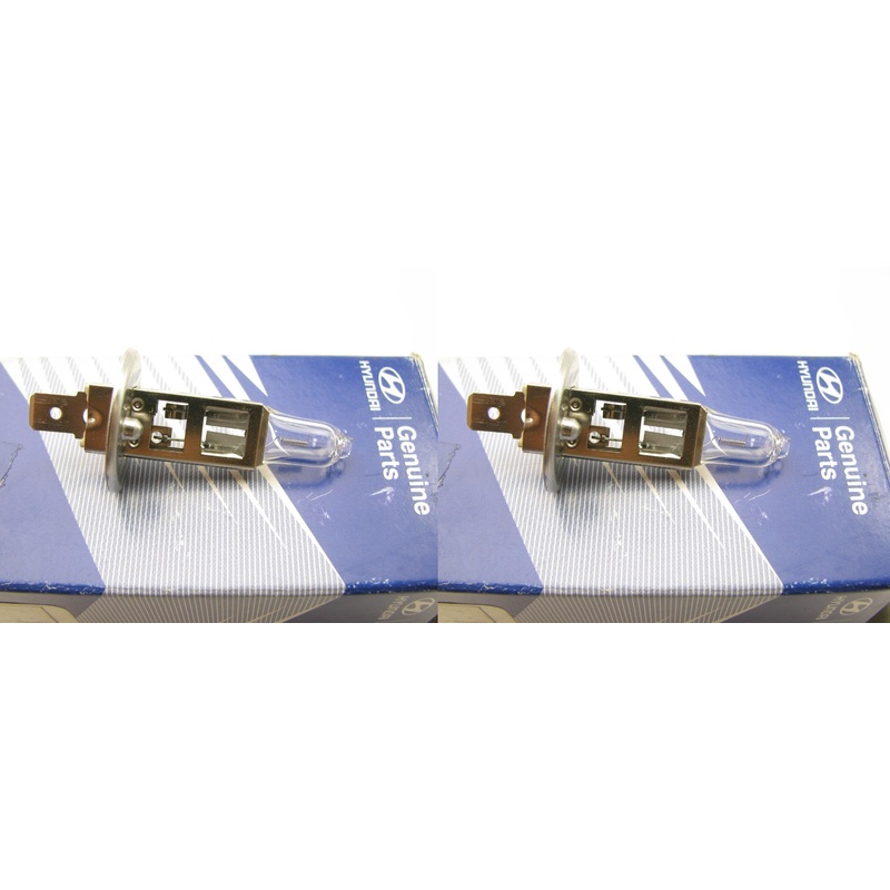 (2) GENUINE Halogen Headlamp Headlight Light Bulbs OEM For Hyundai 1864755009E