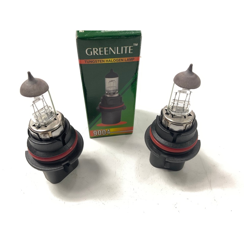 (2) Greenlite 9004 Head Light Bulbs -  12V 65-45W
