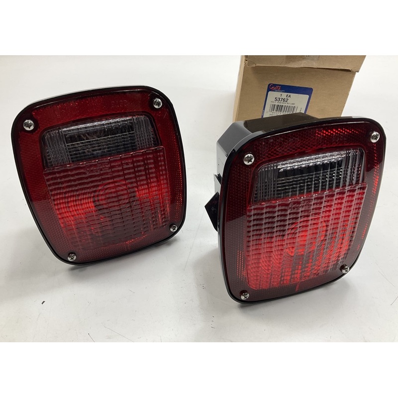 (2) Grote 53762 Three-Stud Metri-Pack Stop Tail Turn Light With Double Connector