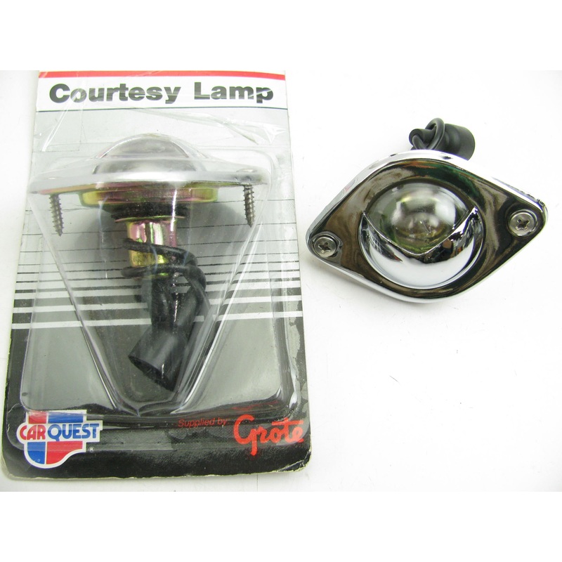 (2) Grote 60251-5 Courtesy Lamps Lights PAIR For Hot Rod Universal Applications