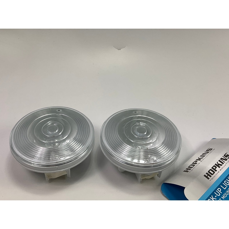 (2) Hopkins B95C 4'' Sealed Round Back-up Reverse Light Lamp