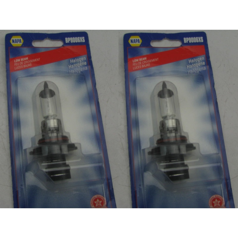 (2) Napa BP9006XS Headlight Headlamp Bulbs - 55w 12V, LOW BEAM,  PAIR