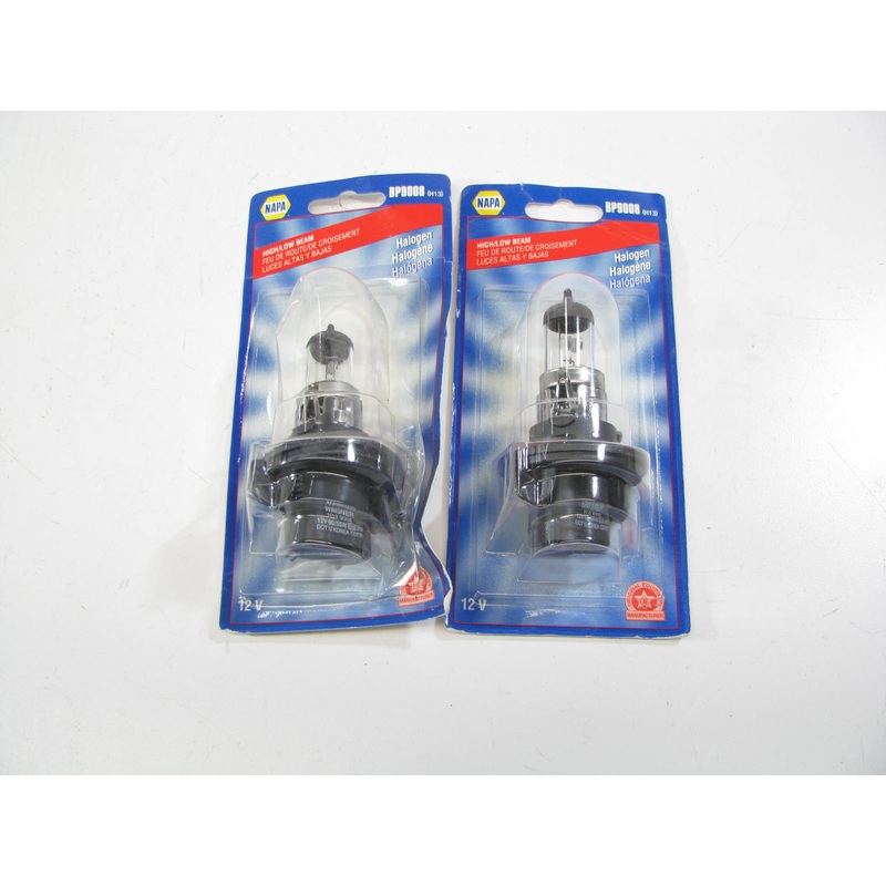 (2) Napa BP9008 Headlamp Headlight Bulb - 12V 55/65 Watt H13