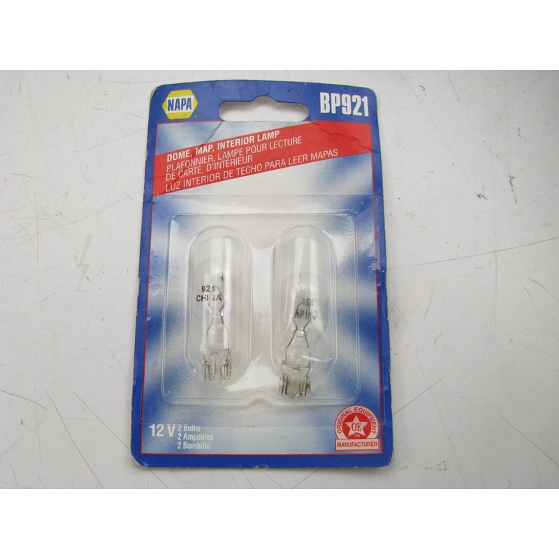 (2) Napa BP921 Dome Map Interior Lamp Light Bulb