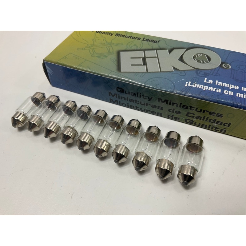 (10) PACK - Eiko DE3175 Dome Light Bulbs
