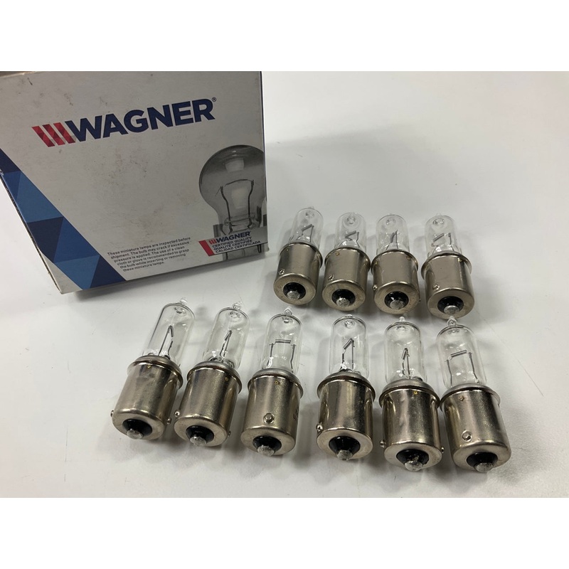 (10) Pack - Wagner 796 Light Bulbs, 60CP Miniature Multi Purpose Lamp Bulbs