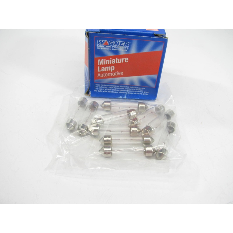(10) Wagner 17314 Dome Light Bulb - 12V 10 Watt